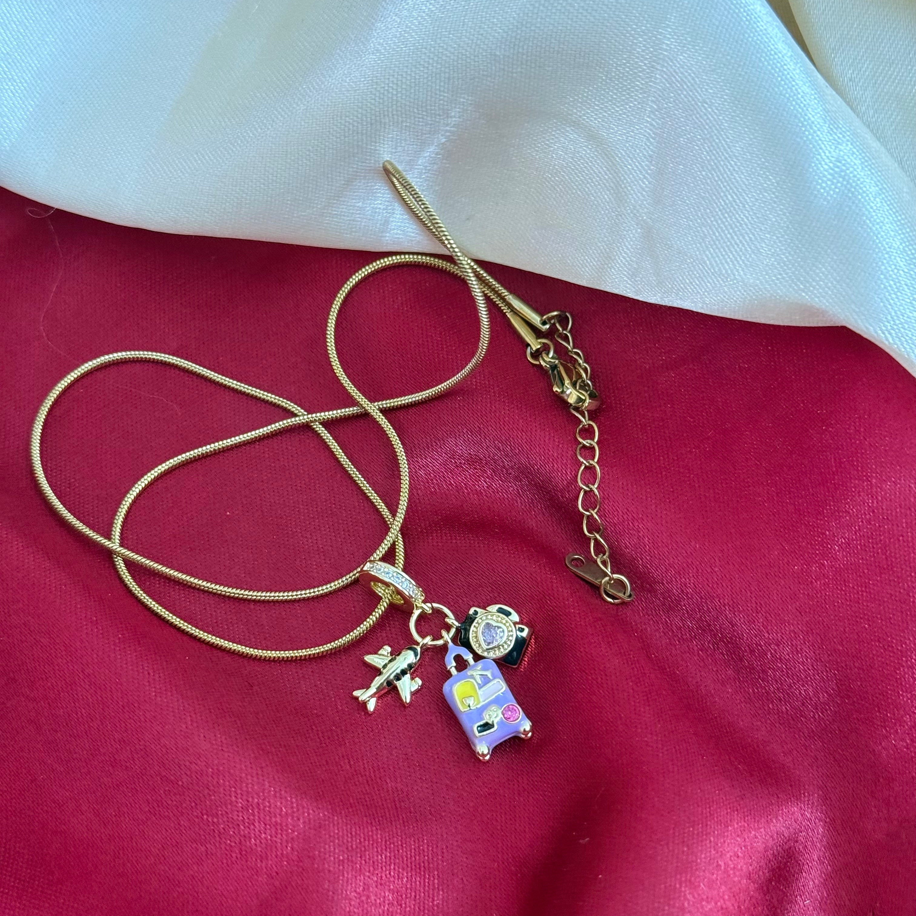 Wanderlust Charm Story Necklace