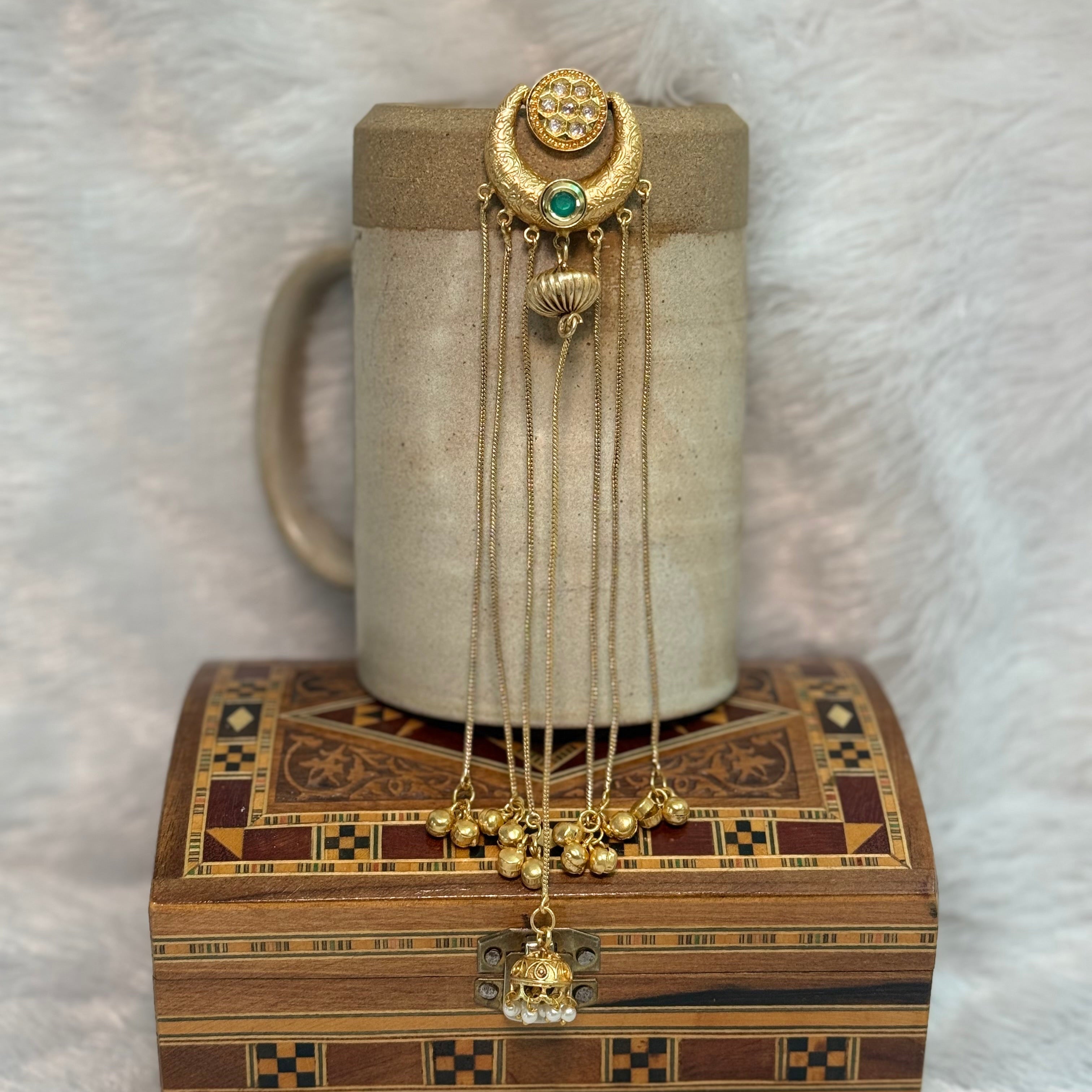 Noor Jharokha Long Earrings