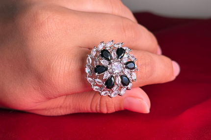 Diamond cut ring