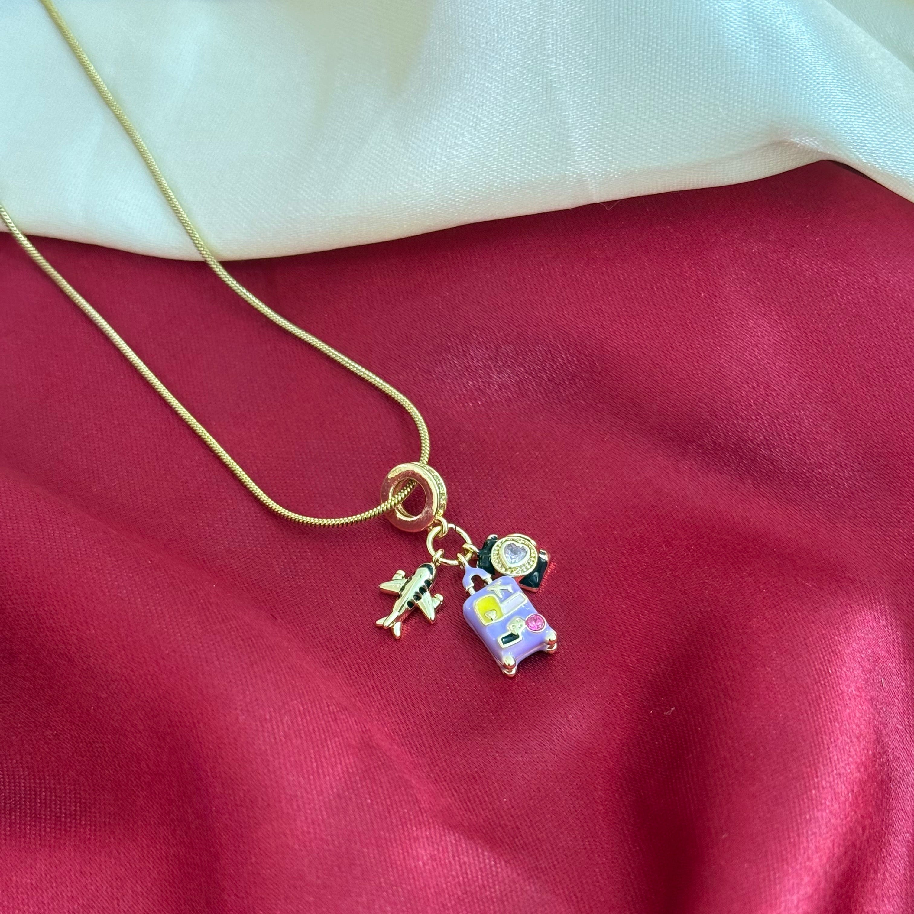 Wanderlust Charm Story Necklace