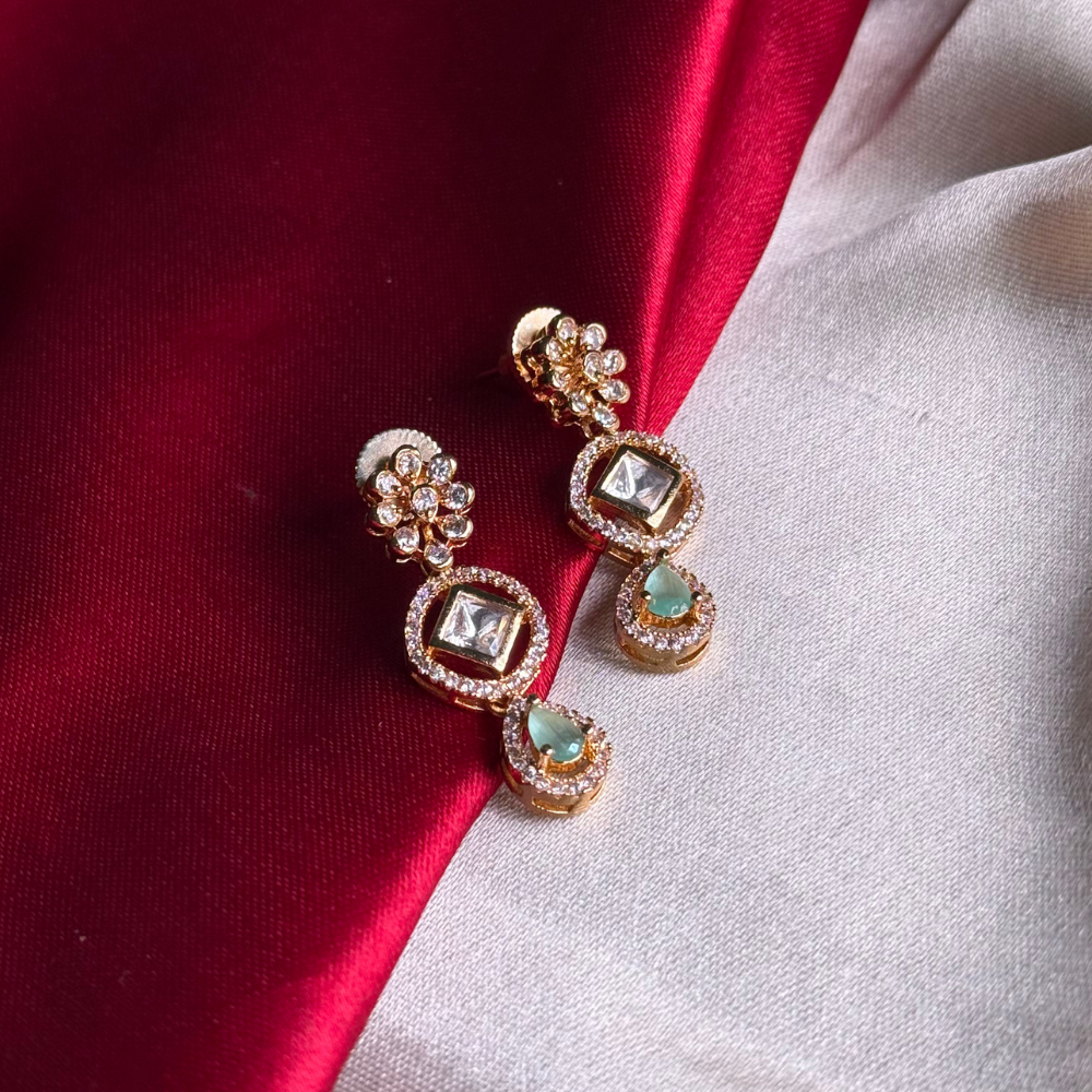 Aarohi Multicolour Kundan Jewellery Set