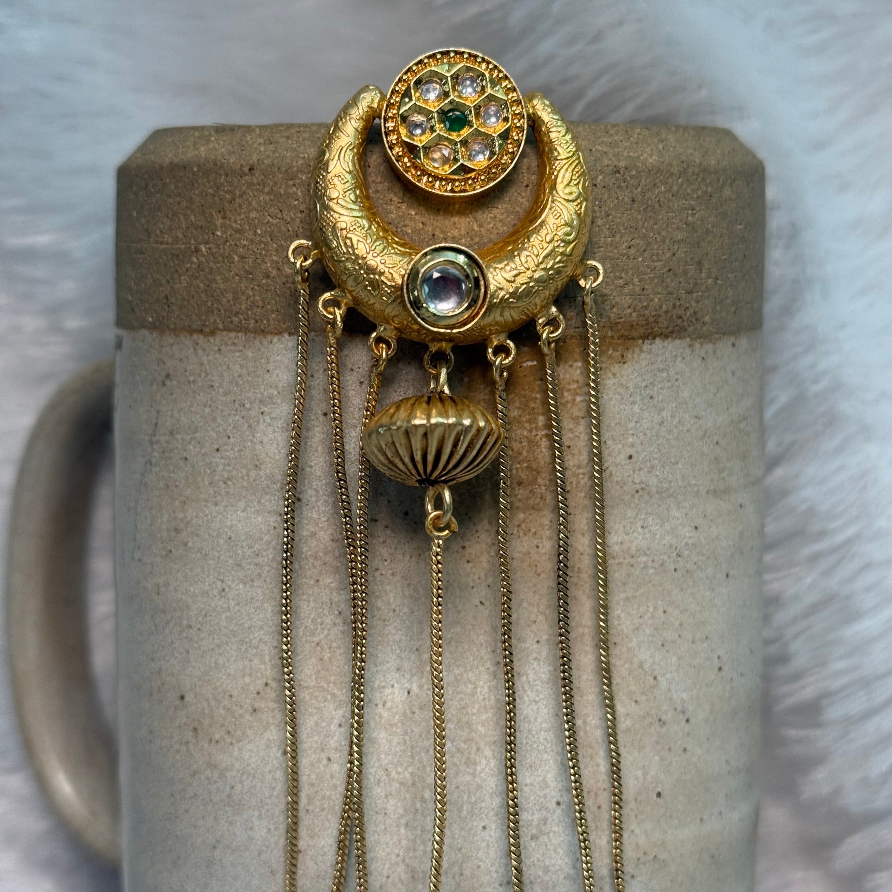 Noor Jharokha Long Earrings