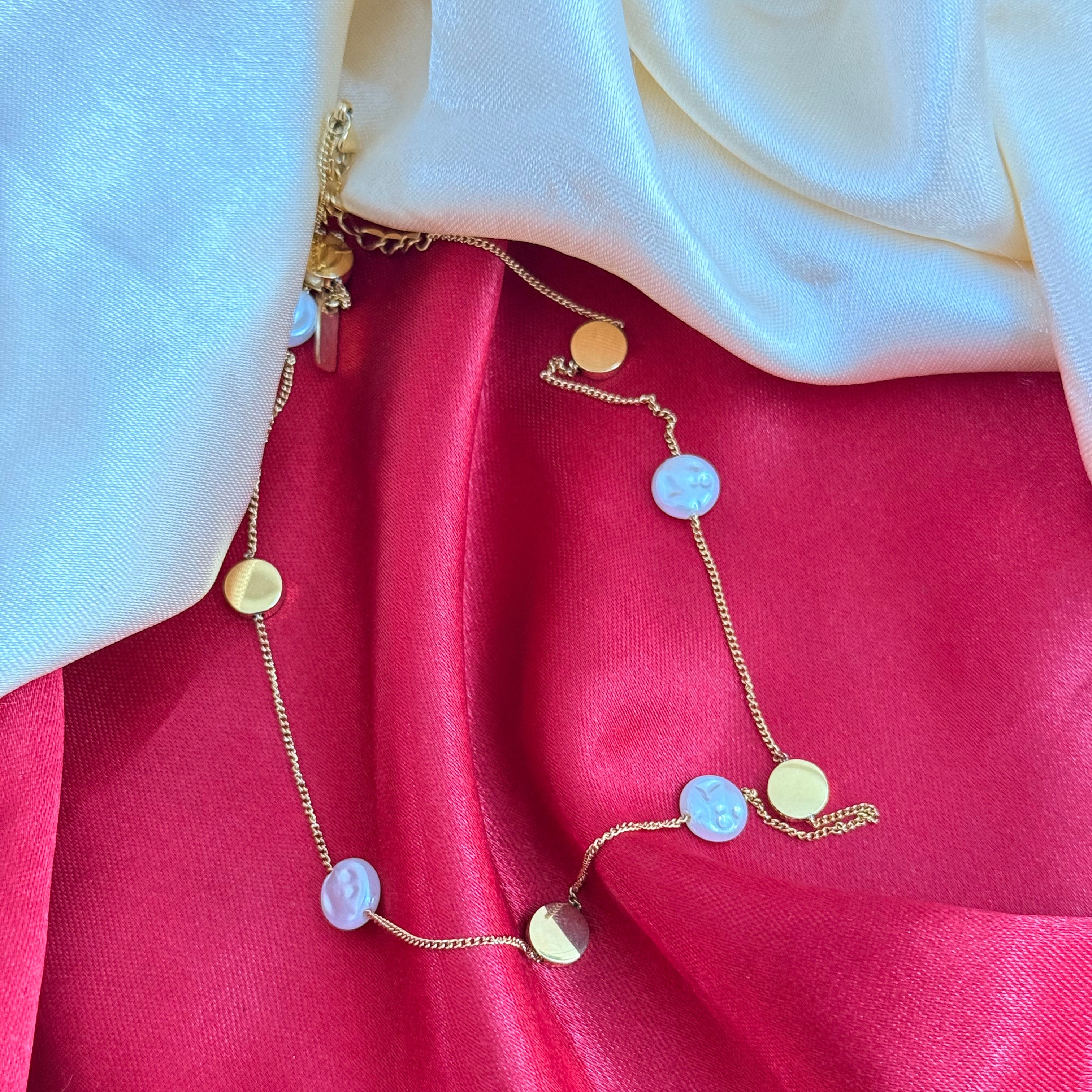 Celeste Charm Station Necklace