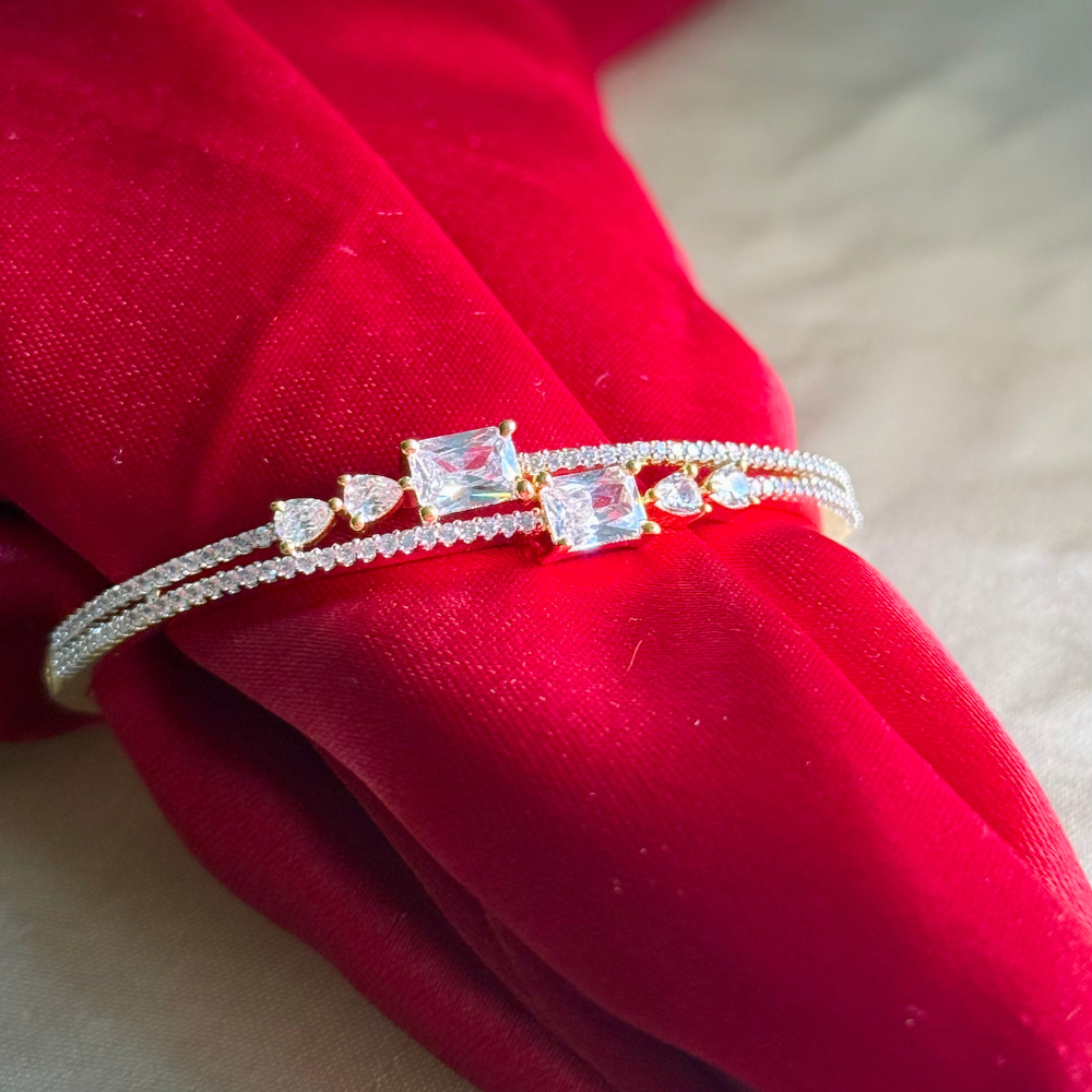 Elegant Radiance Stone Bangle