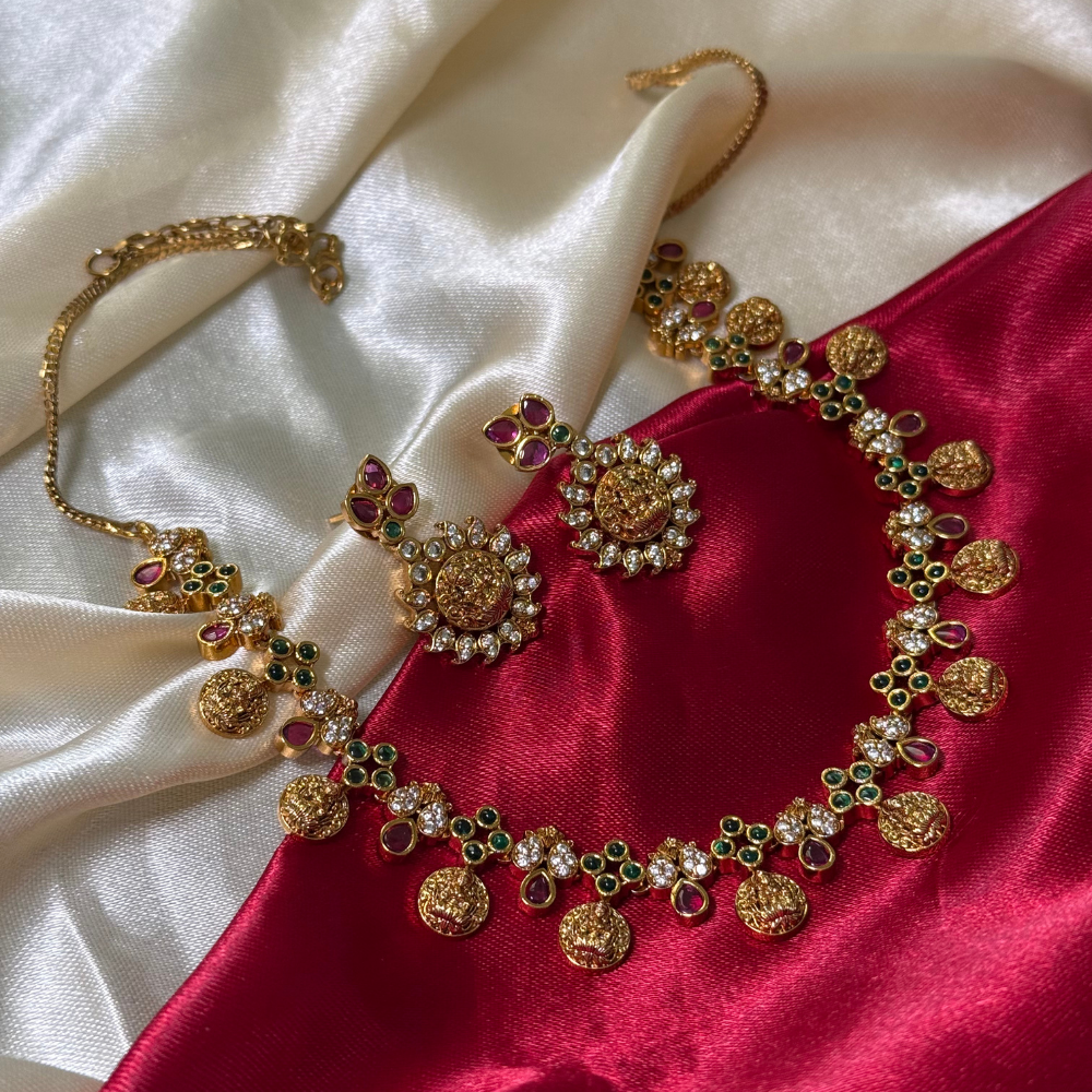Lakshmi Kasu Mala Set