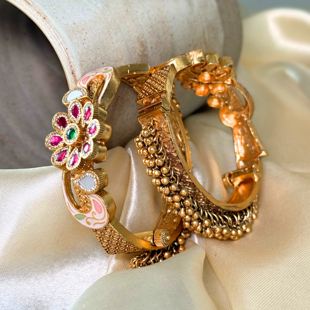 Maharani Floral Bangles