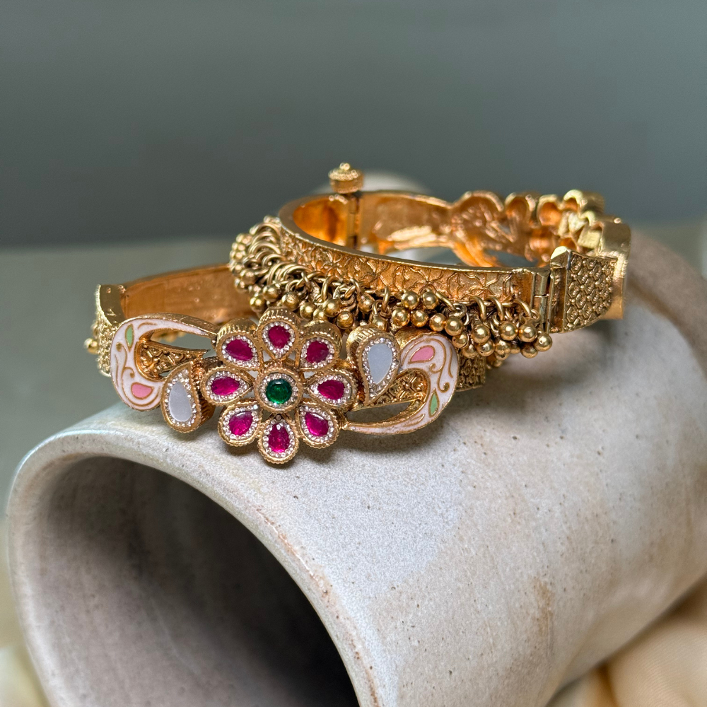Maharani Floral Bangles