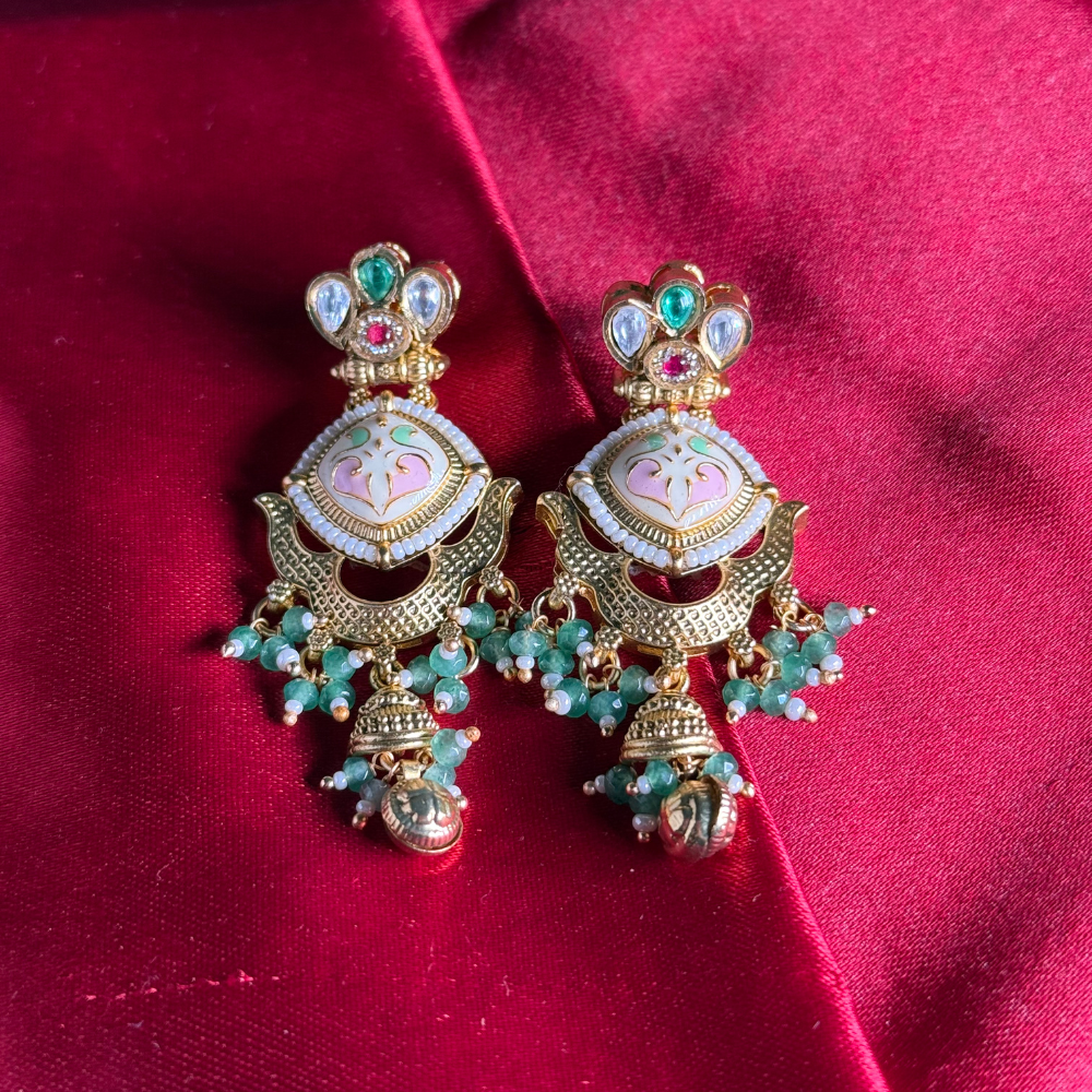 Moti Meenakari Royal Set
