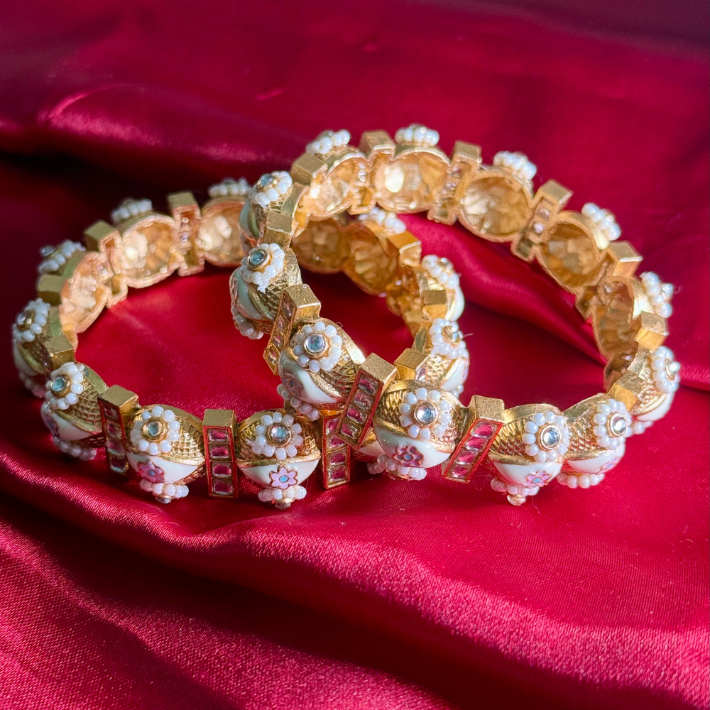 Moti Phool Kada Bangles
