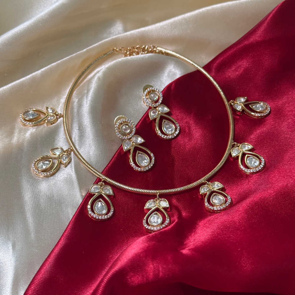 Mukta-Valli Collar Set