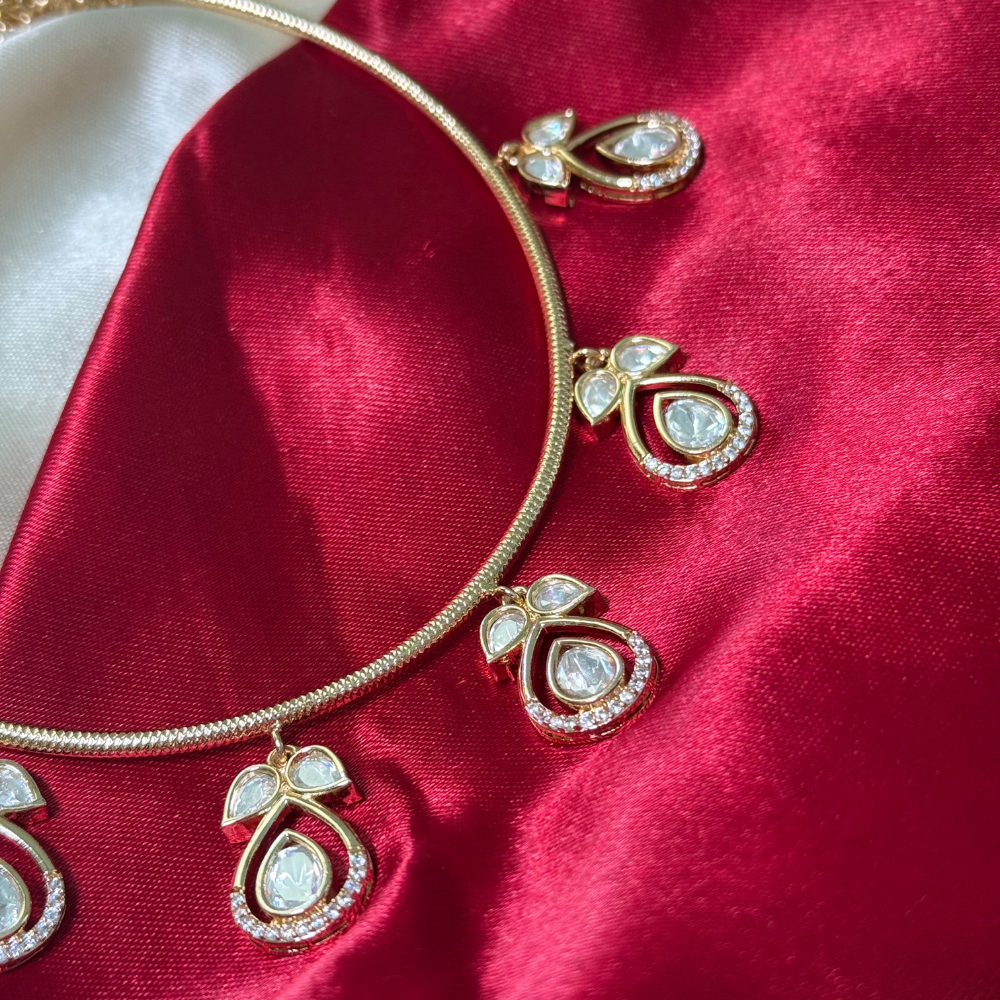 Mukta-Valli Collar Set