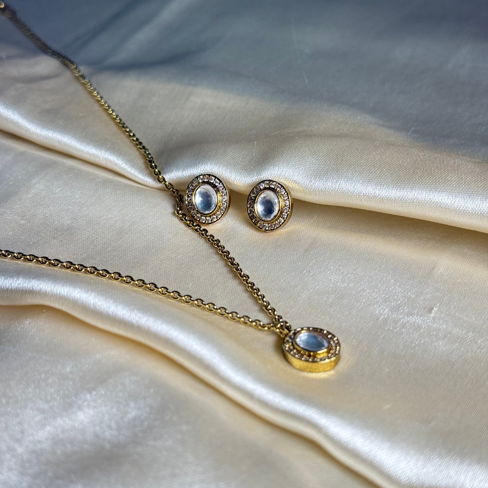 Opalite Halo Set