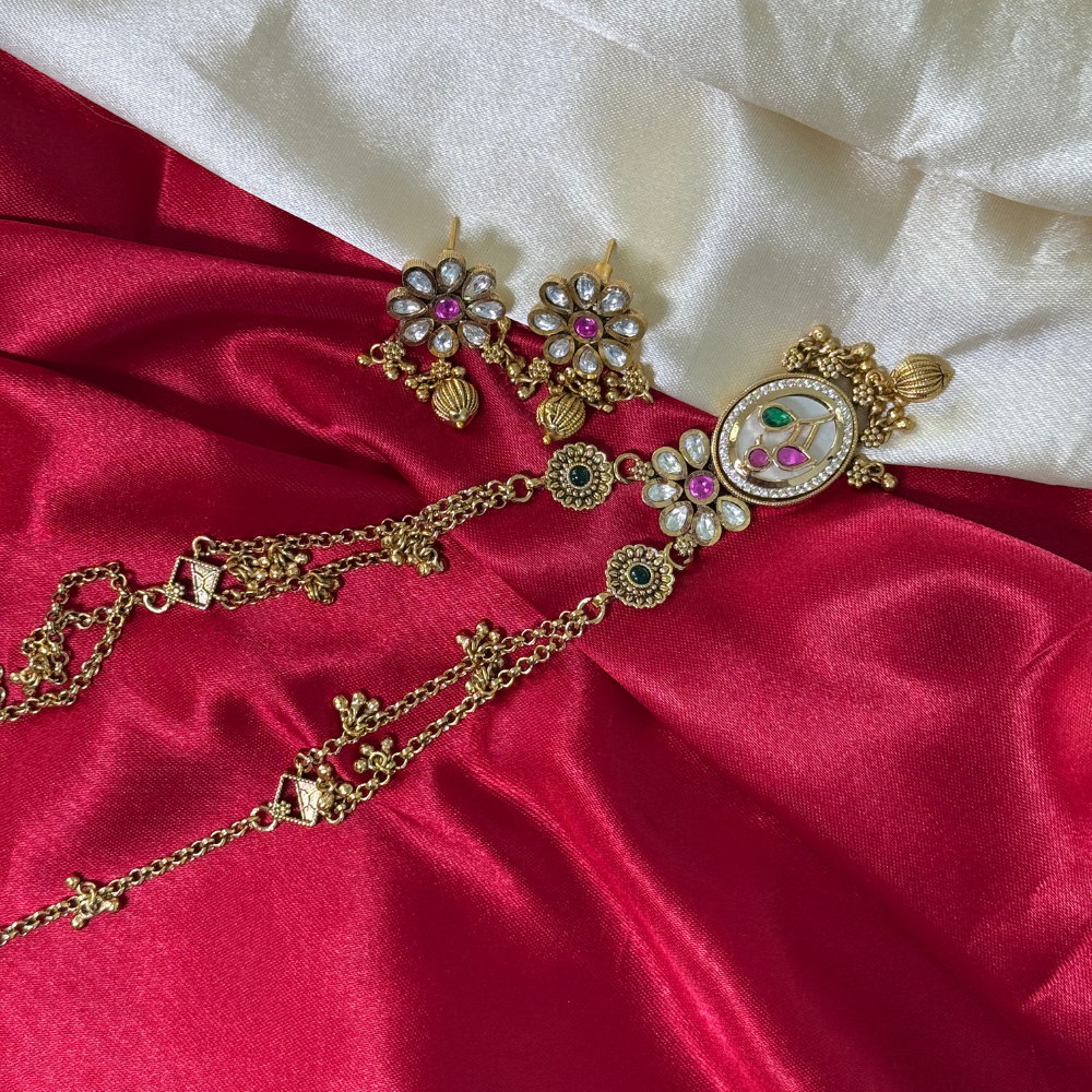Pashmina Pushpa Set