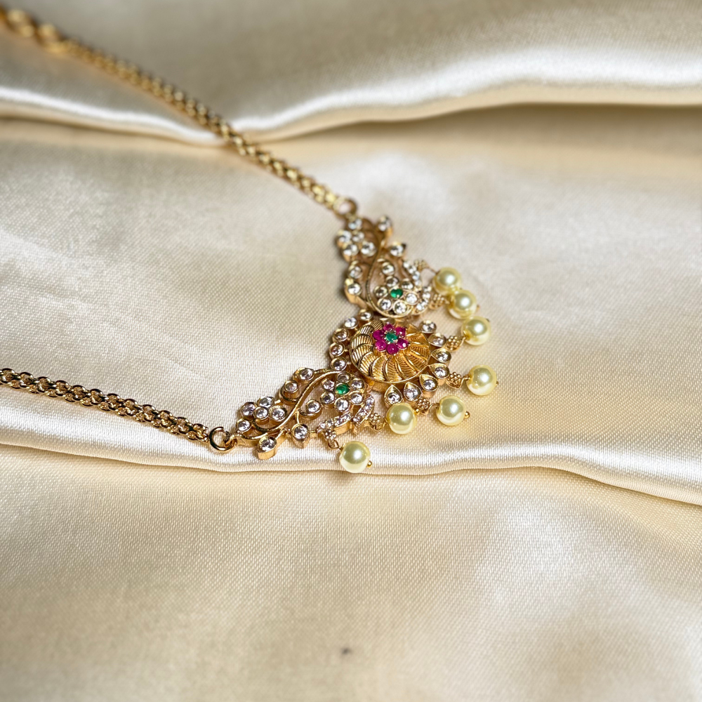 Ruby-Pearl Jali Set