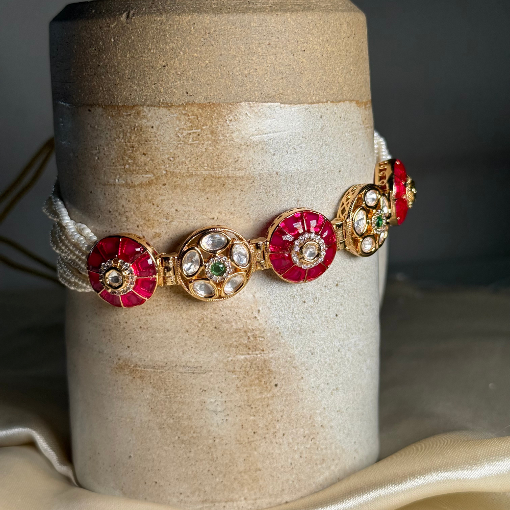 Vibrant Pearl Stud Set