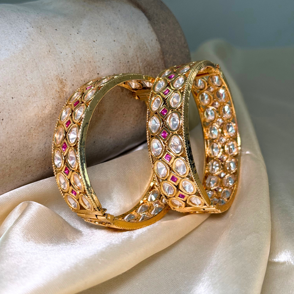 Vintage Diamond Bloom Kadas